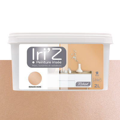 RICHARD Peinture Iriz Renard doré Brillant 2L