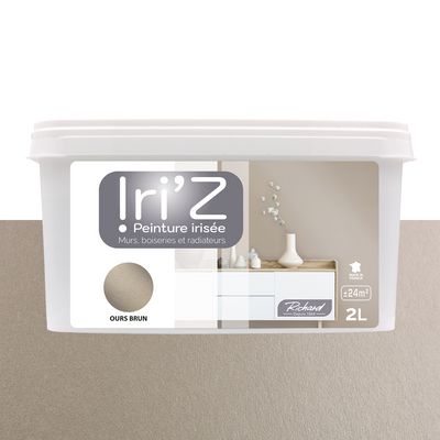 RICHARD Peinture Iriz Ours brun Brillant 2L