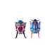 STUDIOROOF Kit Couple coccinelle Multicolore