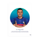 ASAP CREATIVE STUDIO Affiche Le virtuose Bleu