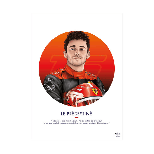 Asap Creative Studio Affiche LE PRÉDESTINÉ 30 x 40 cm