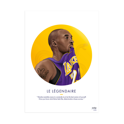 ASAP CREATIVE STUDIO Affiche Le légendaire Jaune