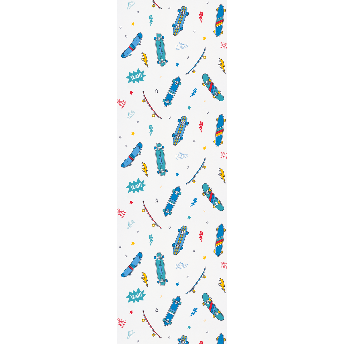 4MURS Papier peint intissé Skater Multicolore