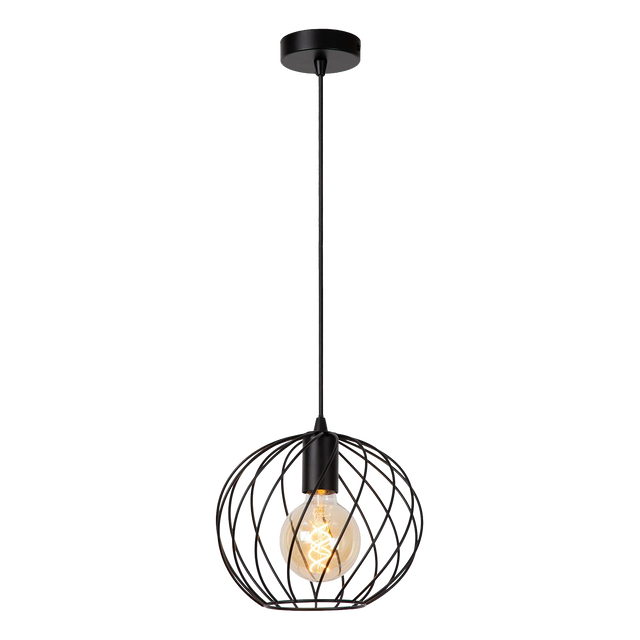 Suspension DANZA coloris noir 150 x 25 cm