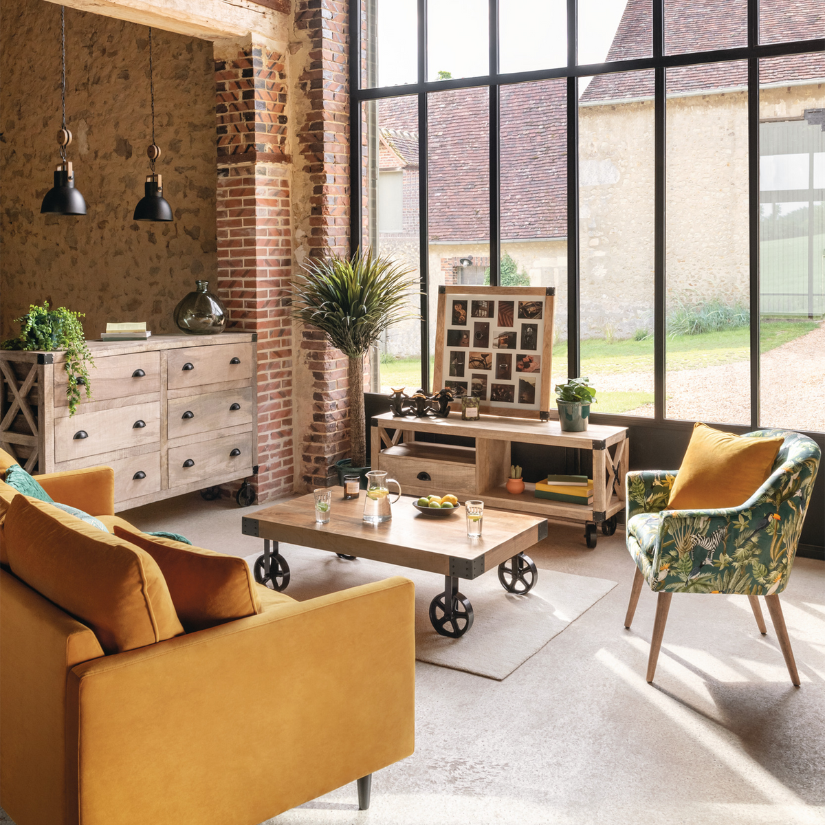 ATMOSPHERA Suspension Silas Noir