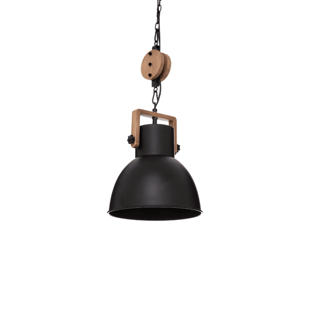 Atmosphera Suspension SILAS coloris noir 26 x 23 cm