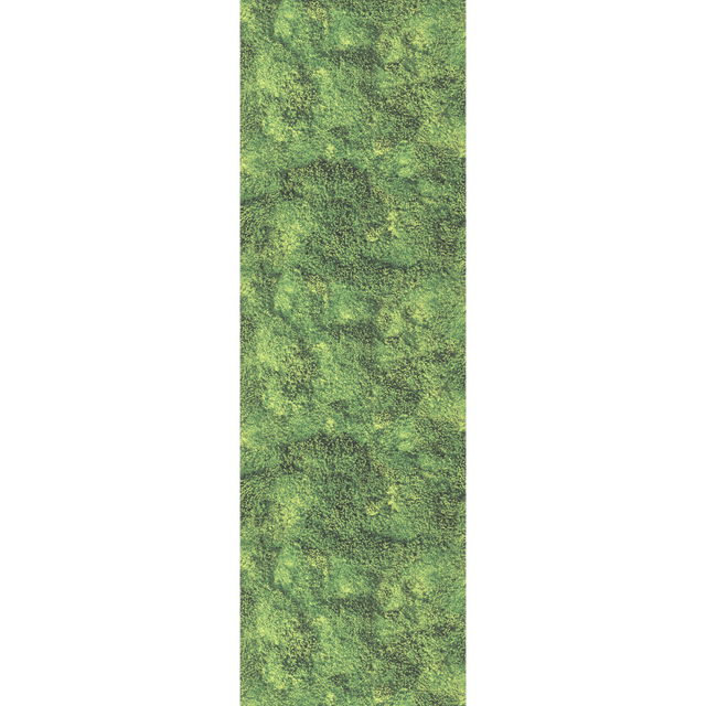 Papier peint intissé MOSS coloris vert mousse