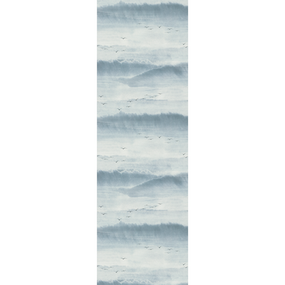 Papier peint intissé Albatras Bleu grisé