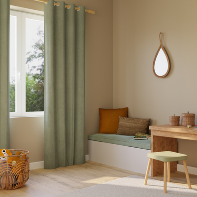 4MURS Rideau thermique Kinley Vert de gris