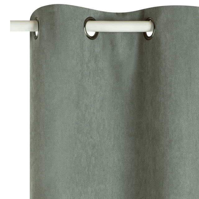 4MURS Rideau thermique KINLEY vert de gris 140 x 180 cm