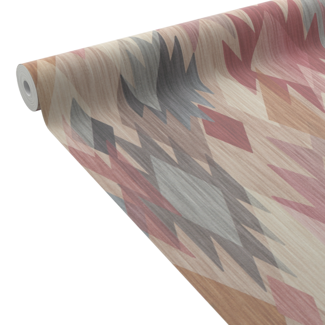 Papier peint intissé GUJARAT coloris multicolore