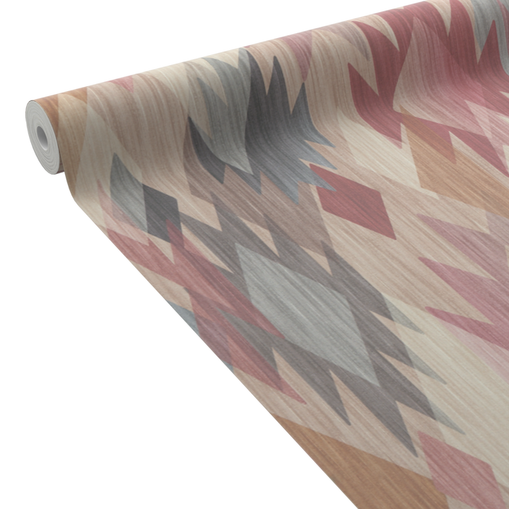 Papier peint intissé Gujarat Multicolore