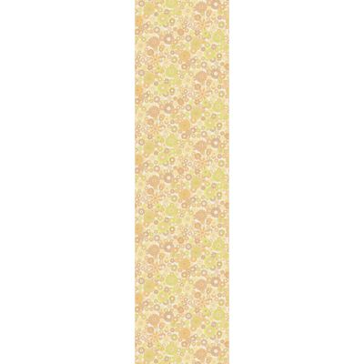 Papier peint intissé Donatille Orange et vert