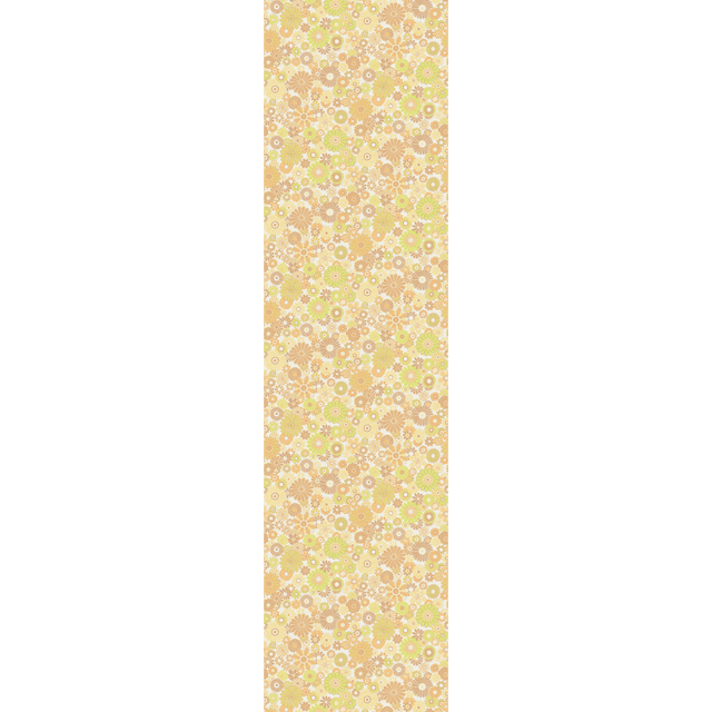 Papier peint intissé DONATILLE coloris Orange et vert