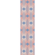 Papier peint intissé Elbée Rose et bleu