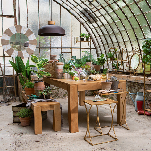 Atmosphera Suspension PRAO coloris noir 26 x 57 cm