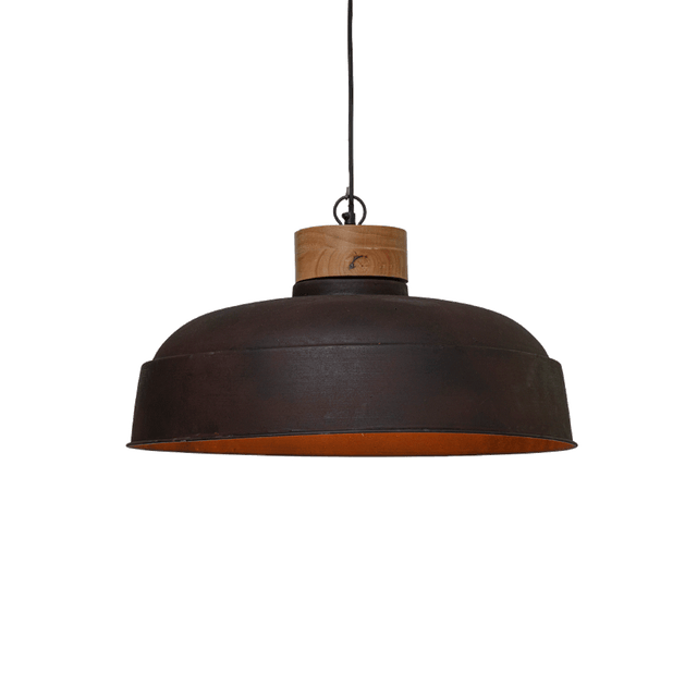 Atmosphera Suspension PRAO coloris noir 26 x 57 cm