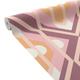Papier peint intissé Cataline Rose et orange