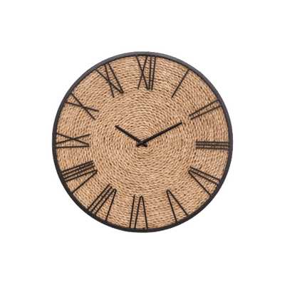 Horloge Paglia Noir et beige