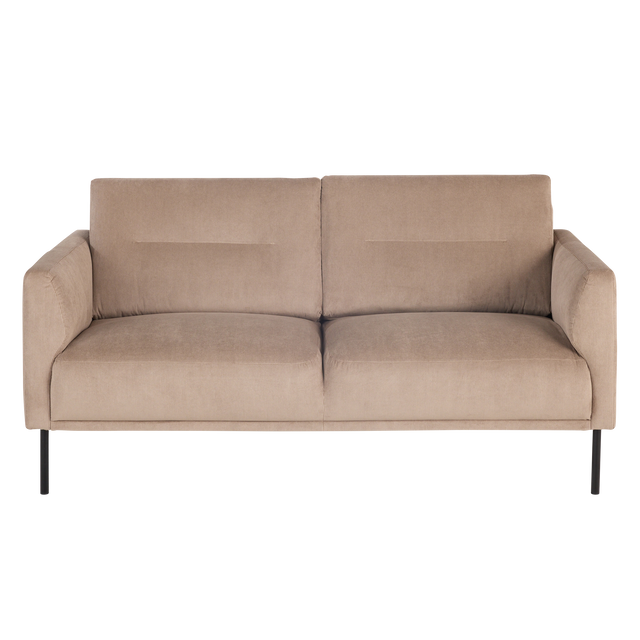 Canapé GRAHAM coloris beige 2 places