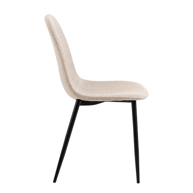 Chaise PIA coloris beige
