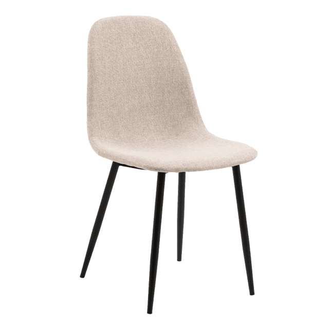 Chaise PIA coloris beige