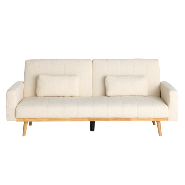 4MURS Canapé convertible LIV coloris naturel 3 places