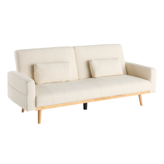 4MURS Canapé convertible LIV coloris naturel 3 places