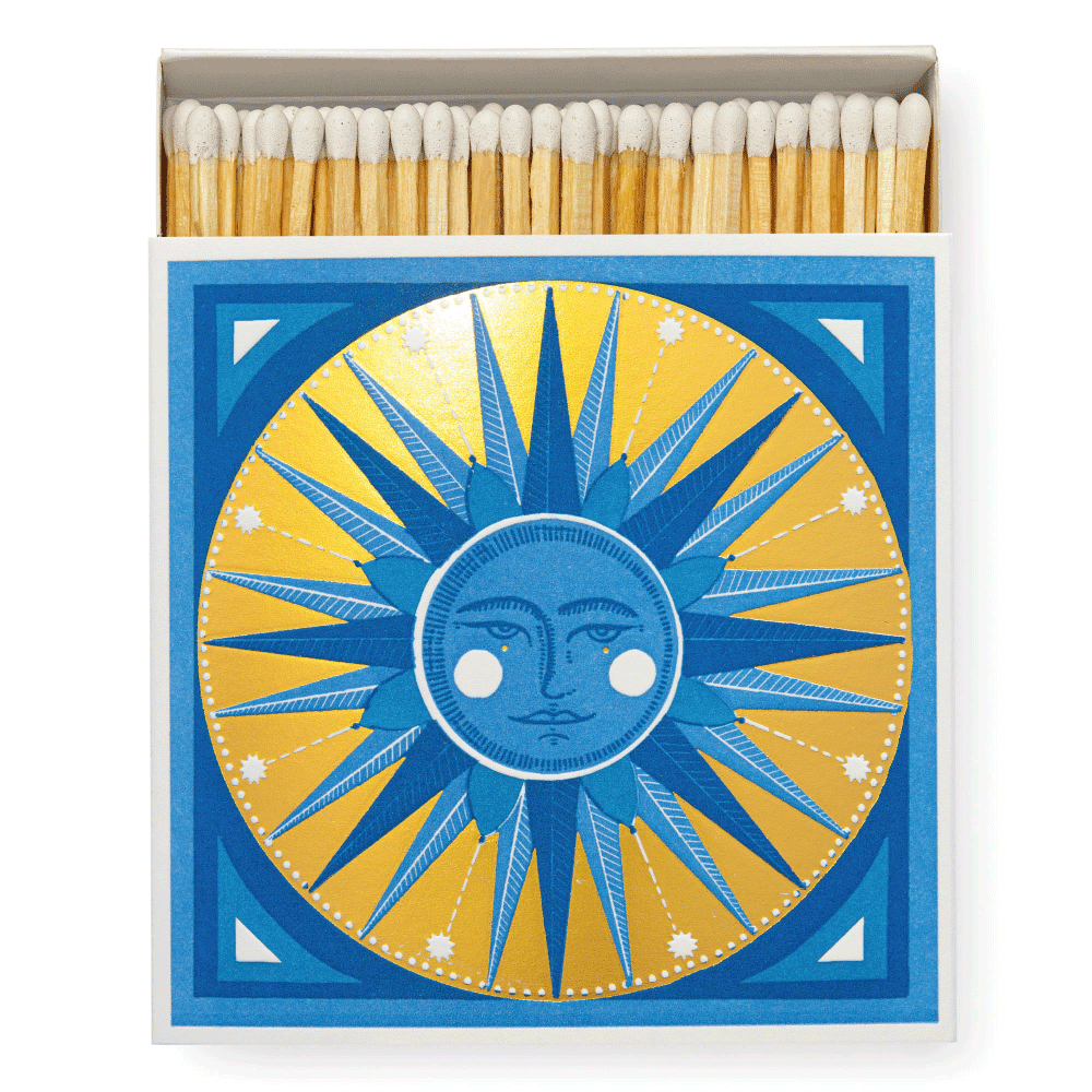 ARCHIVIST Allumettes Golden sun Bleu