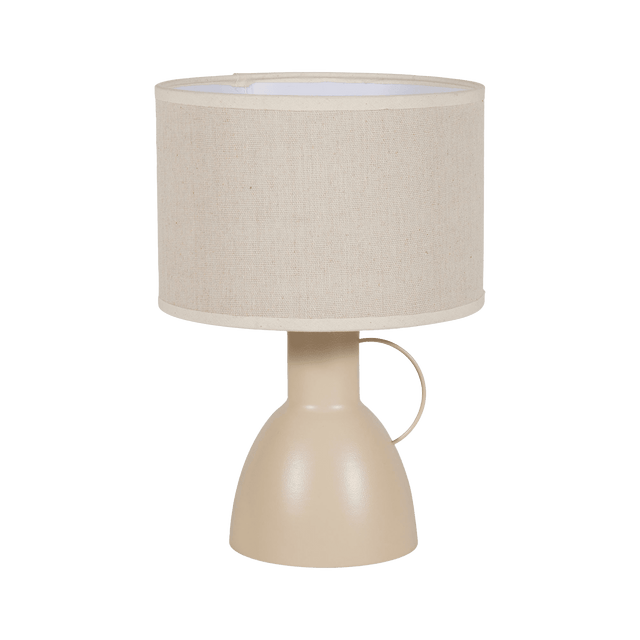 Ostaria Lampe à poser AMPHORE coloris beige 33 x 22 cm
