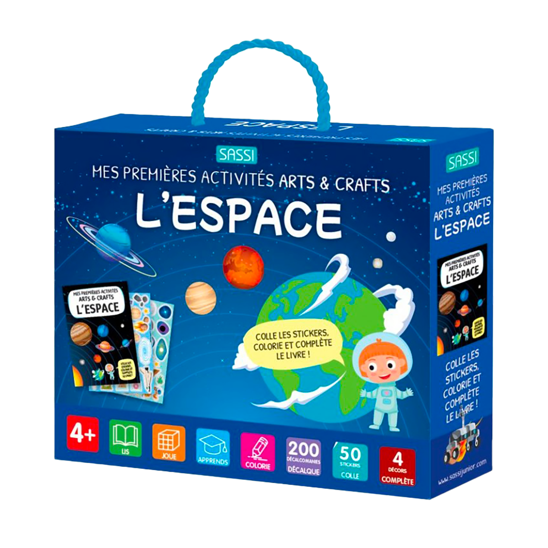 SASSI JUNIOR Jeu éducatif L'espace Bleu