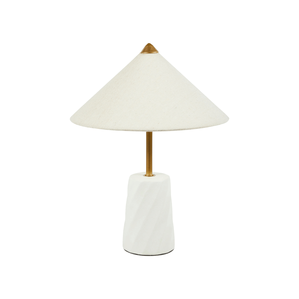 OSTARIA Lampe à poser Meringa Blanc