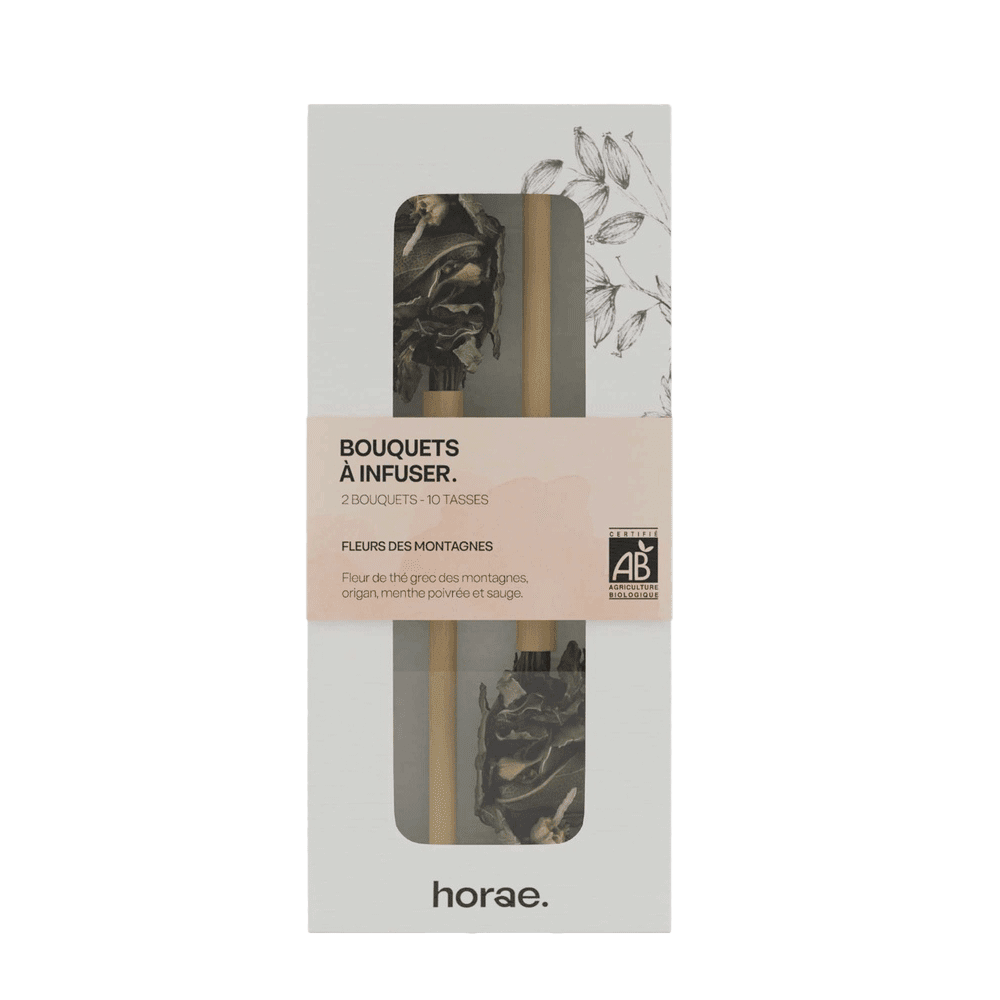 HORAE Infusion Bouquets fleurs des montagnes 8G
