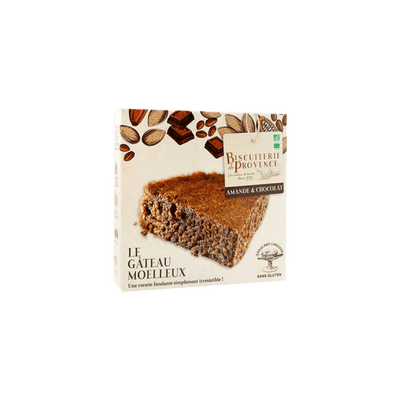 Gâteau Moelleux amandes et chocolat 225G