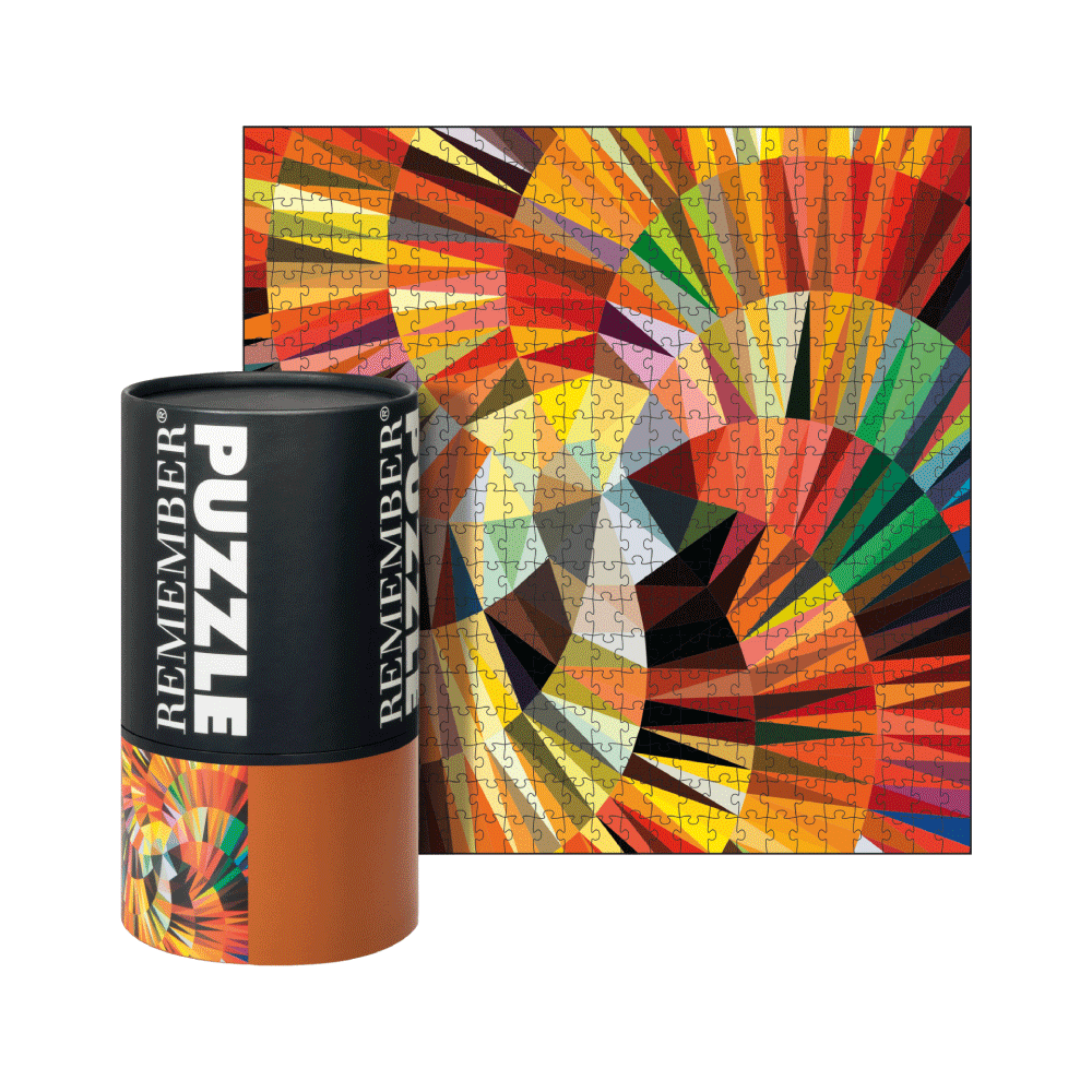REMEMBER Puzzle Twist Multicolore