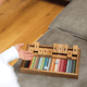REMEMBER Jeu de société Shut the box Brun
