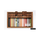 REMEMBER Jeu de société Shut the box Brun