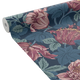 4MURS Papier peint intissé Kayleen Bleu saphir et magenta