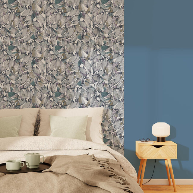 4MURS Papier peint intissé LUCILLE coloris multicolore