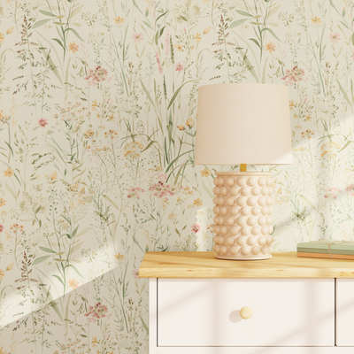 4MURS Papier peint intissé Alexa Vert clair