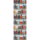 Papier peint intissé Biblioteca Multicolore