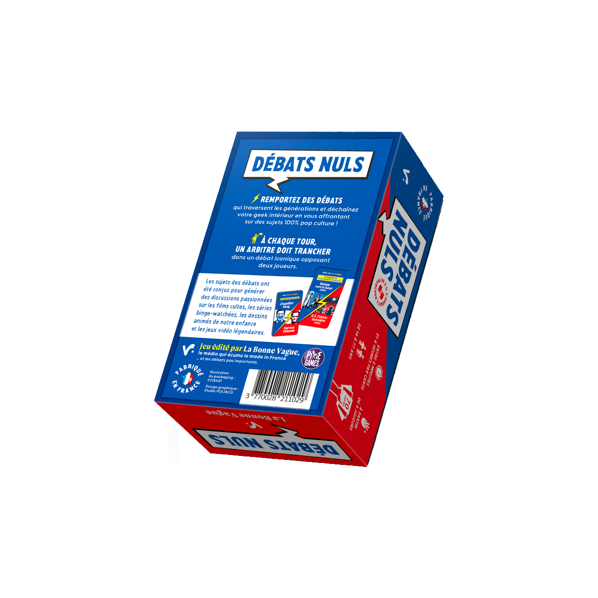 Jeu de société Debats nuls - pop culture Multicolore