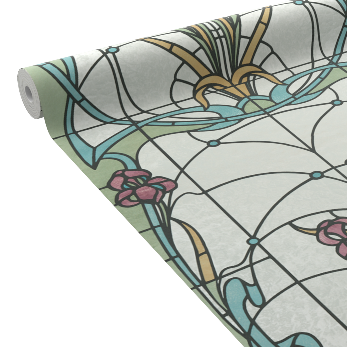 Papier peint intissé Vetro Multicolore