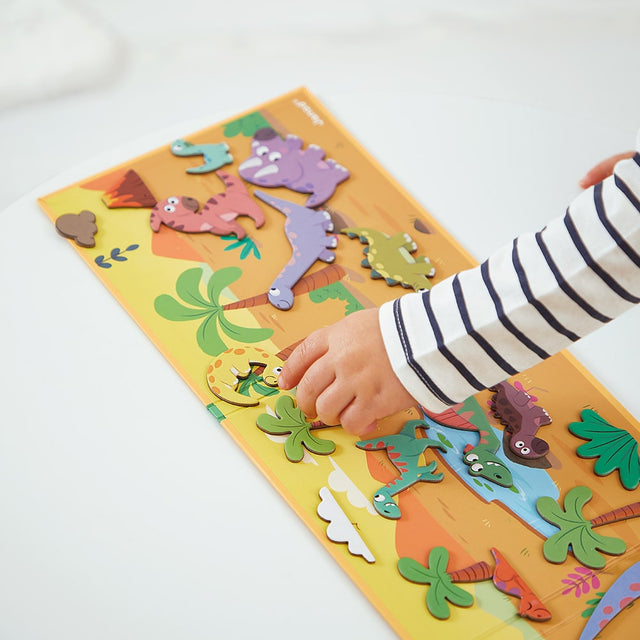 Janod Jeu éducatif MAGNETI'STORIES LES DINOSAURES