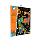 JANOD Kit création Scratch art dinosaures silhouettes Multicolore