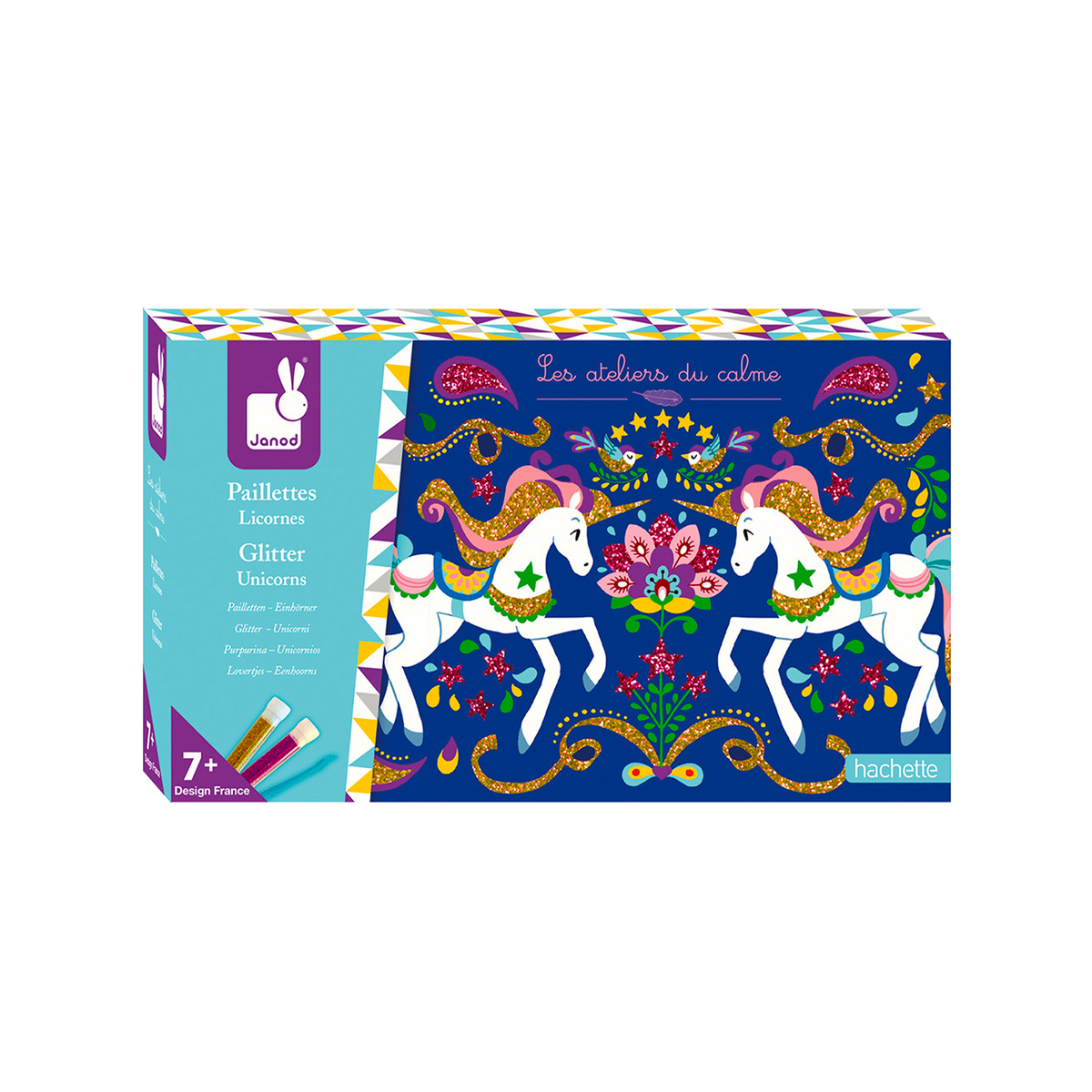 JANOD Kit création Paillettes licornes Multicolore