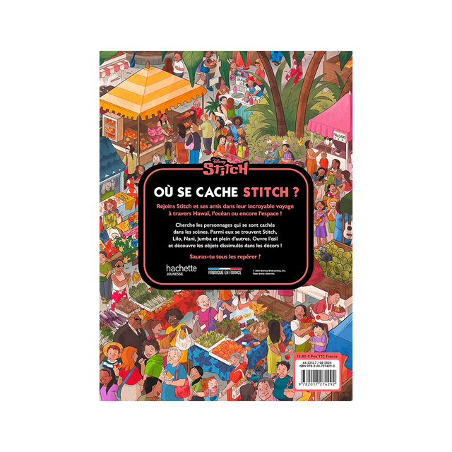 Hachette Pratique Livre enfant OÙ SE CACHE STITCH ?