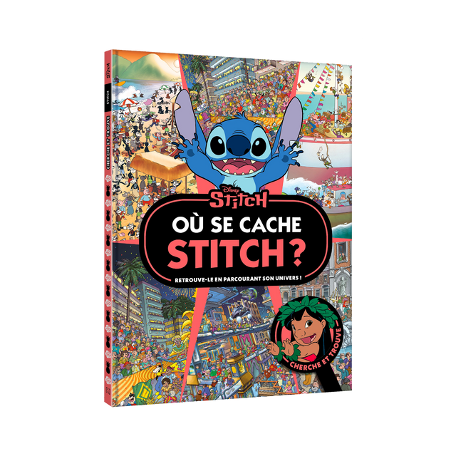 Hachette Pratique Livre enfant OÙ SE CACHE STITCH ?