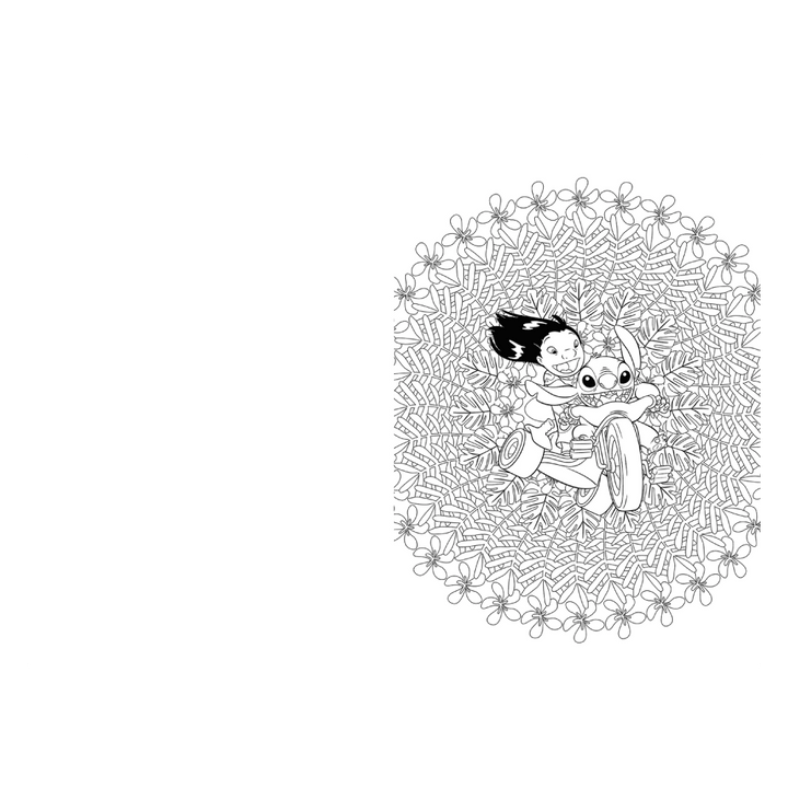 HACHETTE PRATIQUE Coloriage 100% stitch Bleu