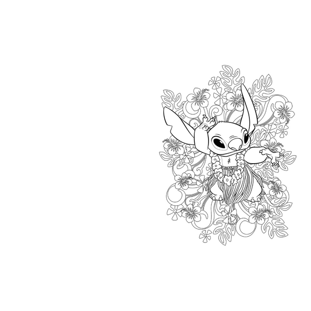 Hachette Pratique Coloriage 100% STITCH